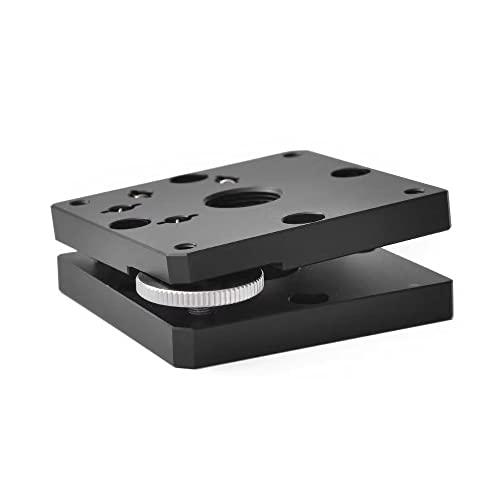 PDV Manual Fine Adjustment Horizontal Tilt Stage Optical Displacement Platform PT-SD76/sd77 (PT-SD76, 1)