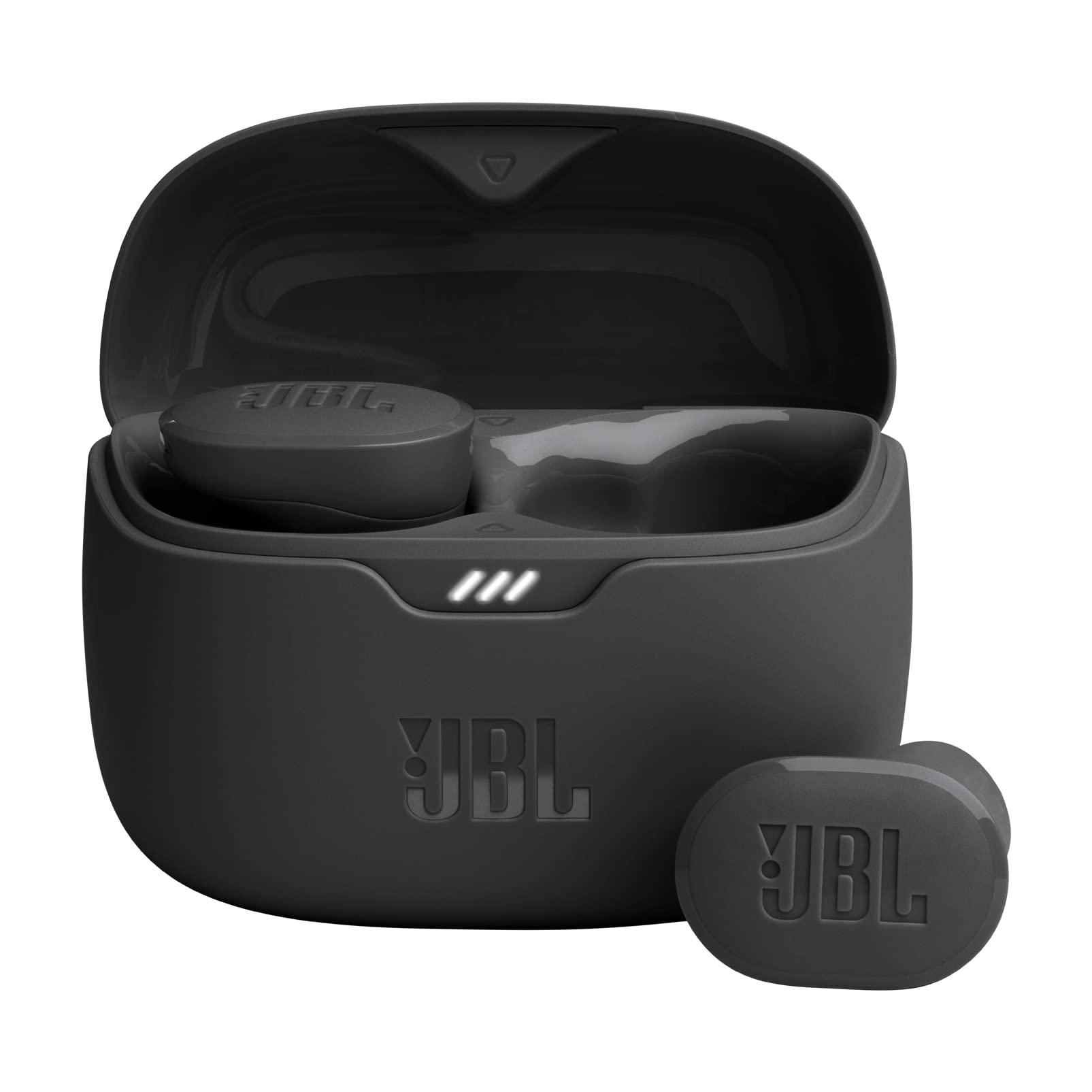JBL JBL Tune Buds - True wireless Noise Cancelling earbuds, JBL Pure Bass Sound, Bluetooth 5.3, 4-Mic technology for Crisp, Clear Calls, Up to 48 hours of battery life, Water and dust resistant (Black)