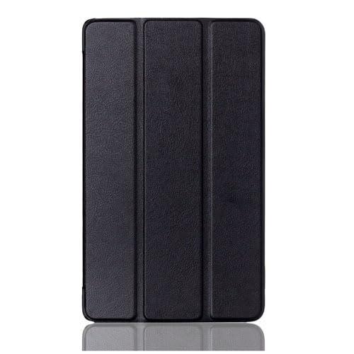 HJSFRBMA HJSFRBMA Case Compatible with Lenovo Tab4 8 TB-8504F TB-8504N Ultra-Thin PU-Leather Hard Shell Cover for Tab 4 8 TB-8504X TB-8504 Skin(Black)