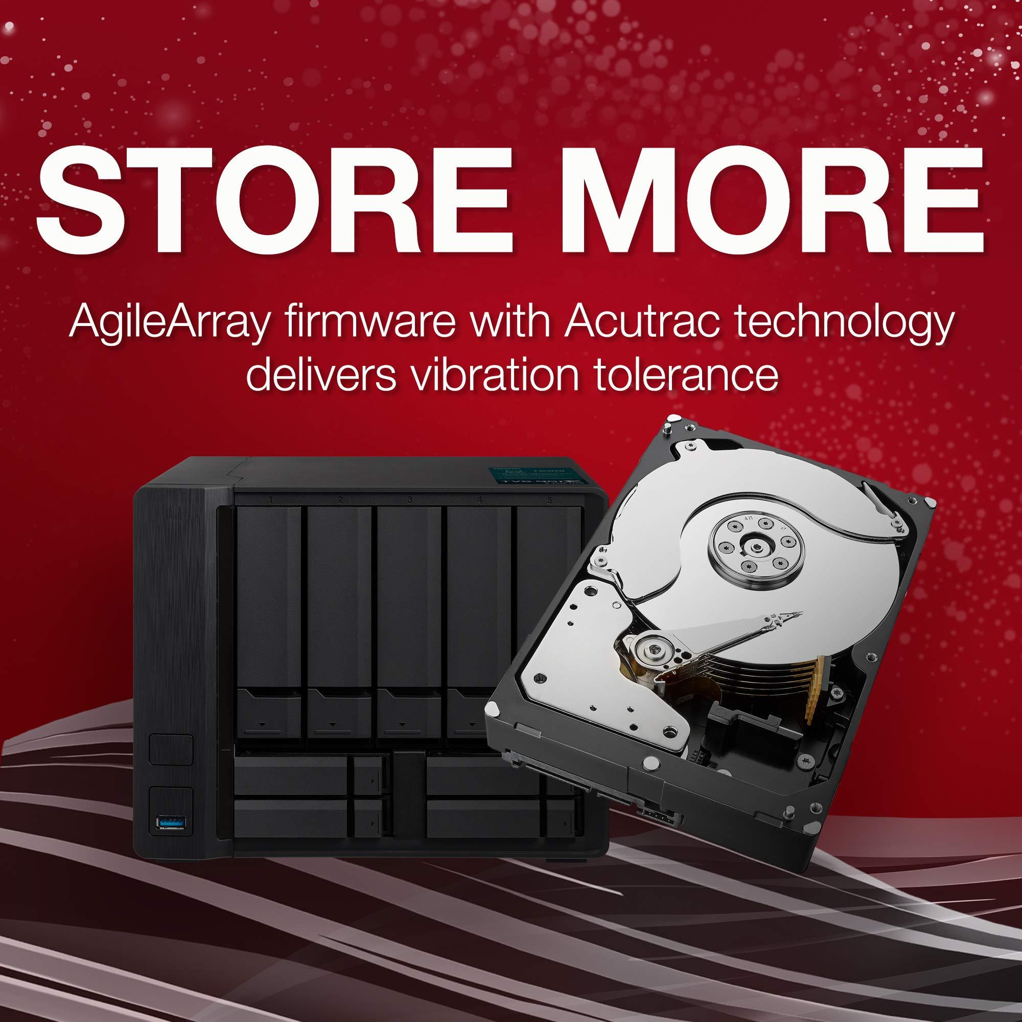 Seagate Seagate IronWolf 6TB NAS Internal Hard Drive HDD 3.5 Inch SATA 6Gb/s 7200 RPM 256MB Cache for RAID Network Attached Storage (ST6000VN0033)