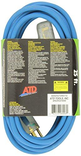 ATD ATD Tools 8008 25' 3-Wire Power Block Extension Cord