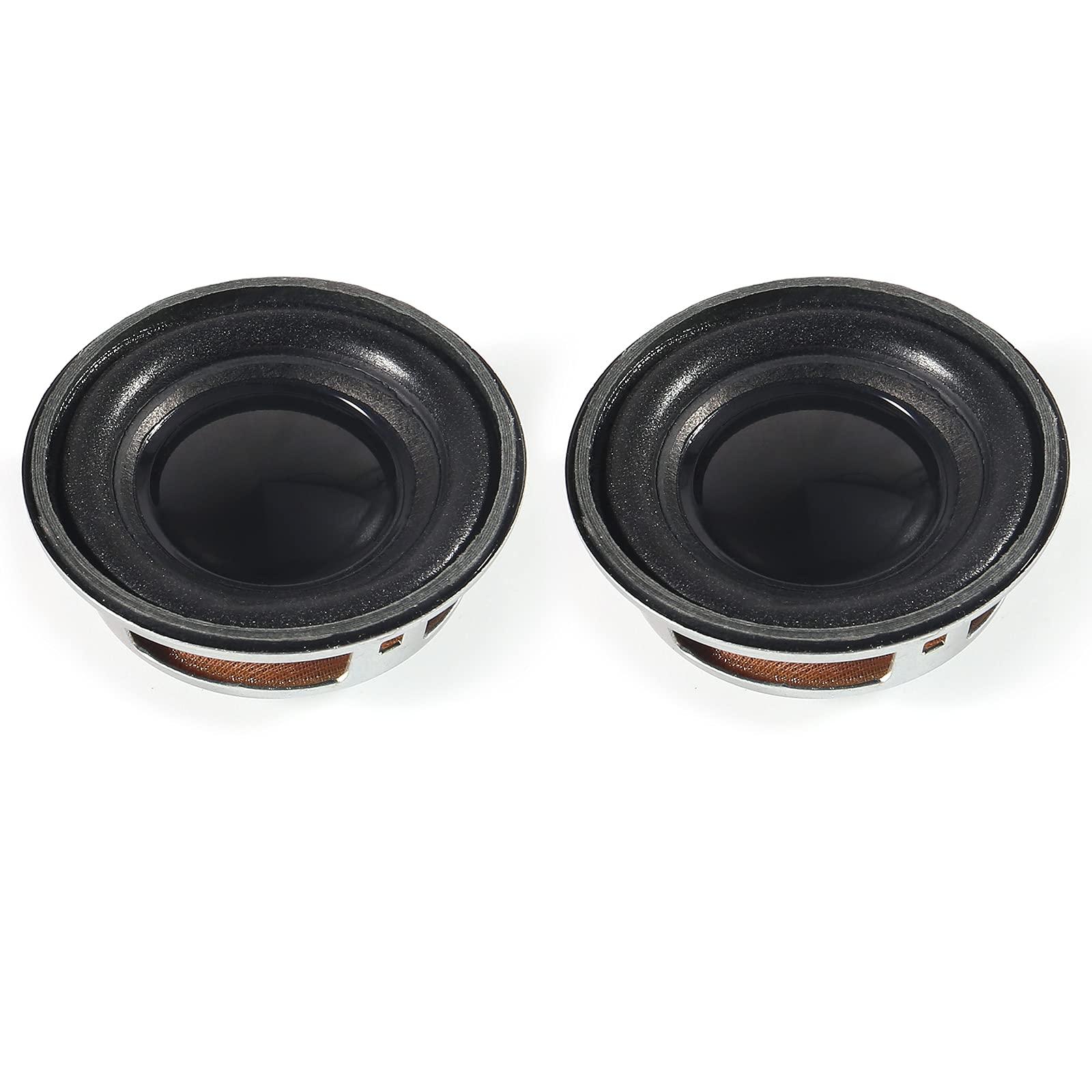 ALMOCN ALMOCN 2PCS 1.5" 4Ohm 3W DIY Small Full Range Audio Speaker Stereo Woofer Loudspeaker for Arduino and DIY Speaker