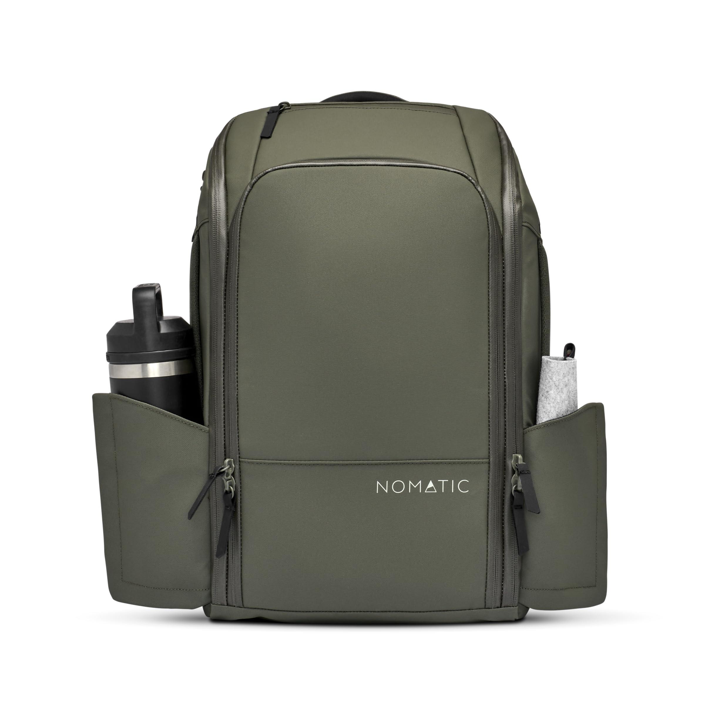 NOMATIC NOMATIC 14L Backpack- Carry On Backpack and Water Resistant Laptop Bag - Carry On or Business Backpack for Men and Women (Olive)