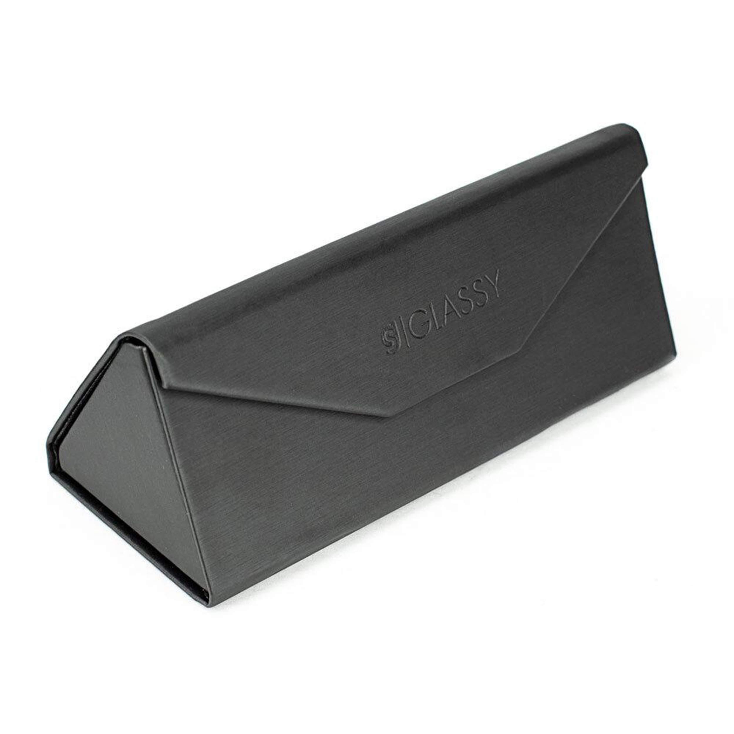 Glassy Glassy Apollo Premium Blue Light Blocking Glasses, Anti Eyestrain and Fatigue, Glasses for Computer and Gaming, Black Frame Clear Lens