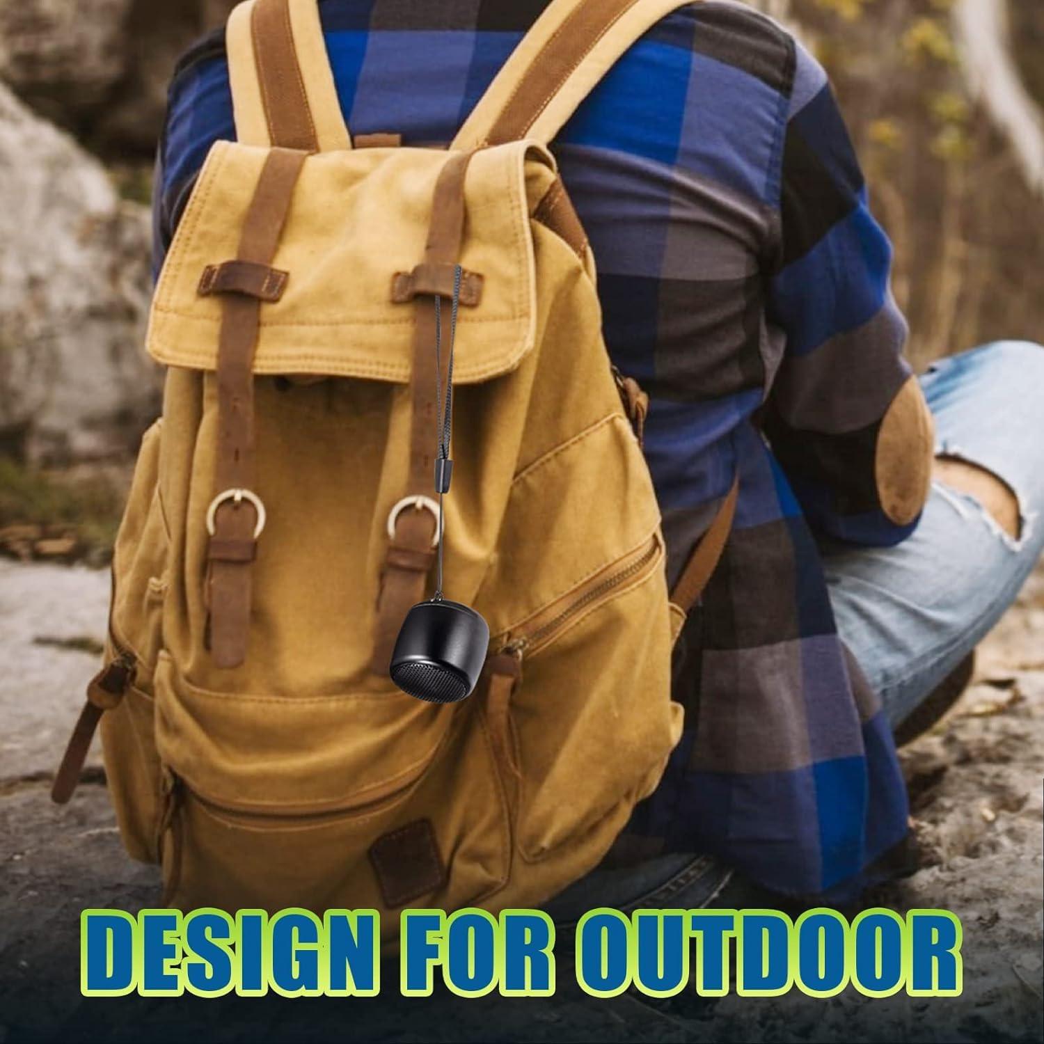 YXYKODM YXYKODM Best Mini Portable Bluetooth Speaker with HD Sound & Bass I Smallest Wireless Bluetooth Speakers for Phone/PC/Tablet I Photo Selfie Button Answer Phone Calls I Cute Tiny Speaker