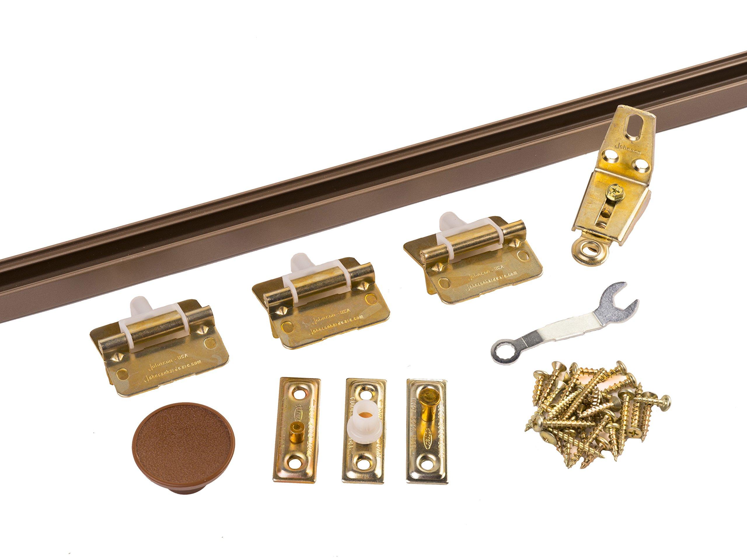 Johnson Hardware Johnson Hardware 1700363H Bifold 36" 1700 Closet Door Hardware, 36 inch