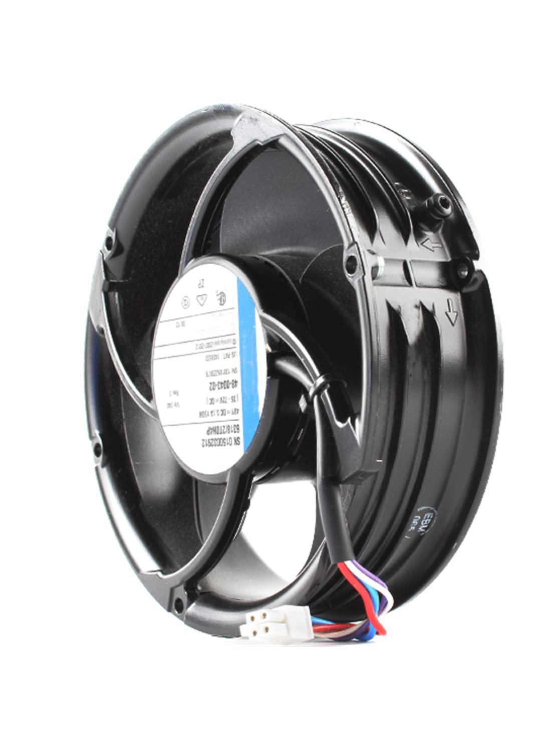 Ning Xiang DC48V 3.1A 150W 6318/2TDH4P 17251 172mm 4-Wire Aluminum Frame Cooling Fan