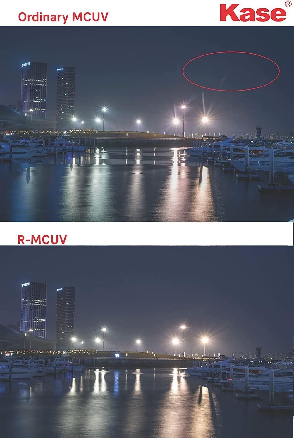 Kase KASE 72mm R-MCUV Screw-in Filter Anti-Ghosting Anti-Flare Low Reflection Optical Glass