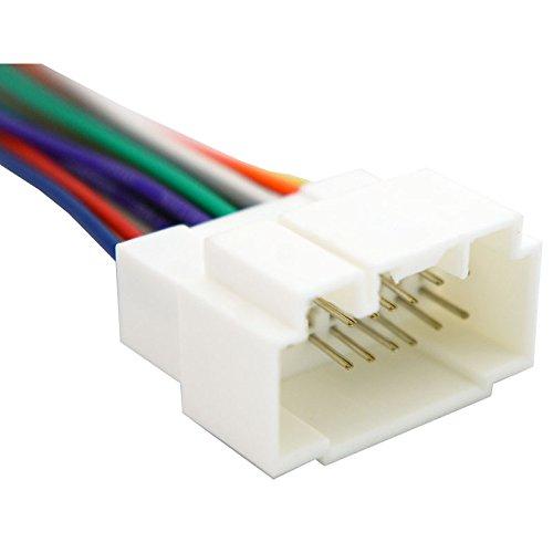 Harmony Audio Harmony Audio Compatible with Honda Prelude 1999 2000 2001 Double DIN Stereo Harness Radio Install Dash Kit Package