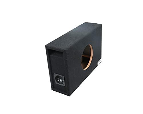 Atrend Atrend 8SVME BBox Series 8" Single Shallow Hyper Vented Enclosure, Black