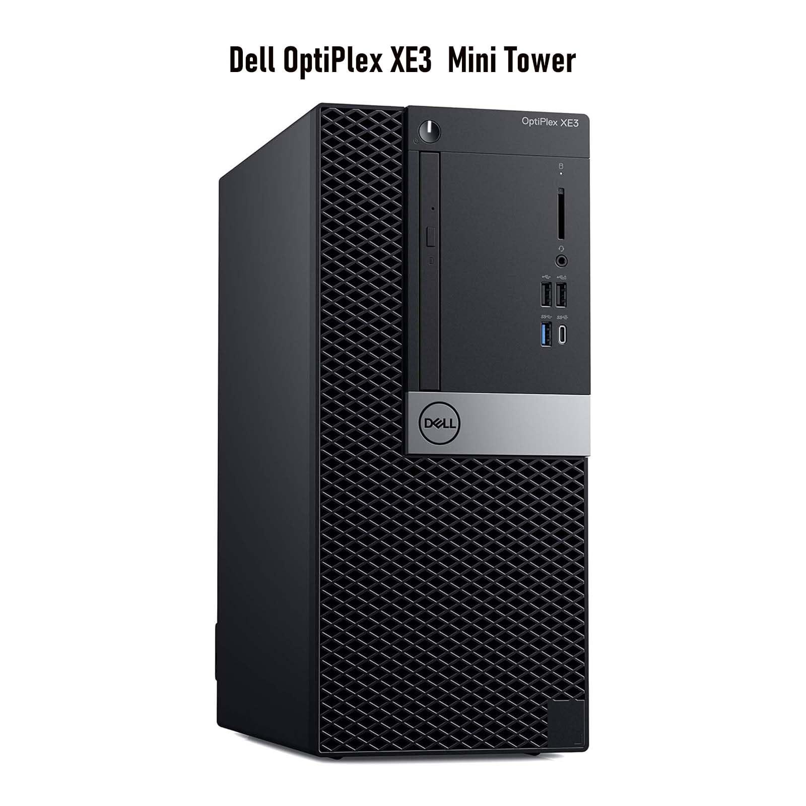 Dell Dell Optiplex XE3 MT Tower Desktop PC Mini Tower Business Computer, Core i7-8700, 16 GB RAM, 1 TB SSD, WiFi, Bluetooth, Windows 10 Pro (Renewed)