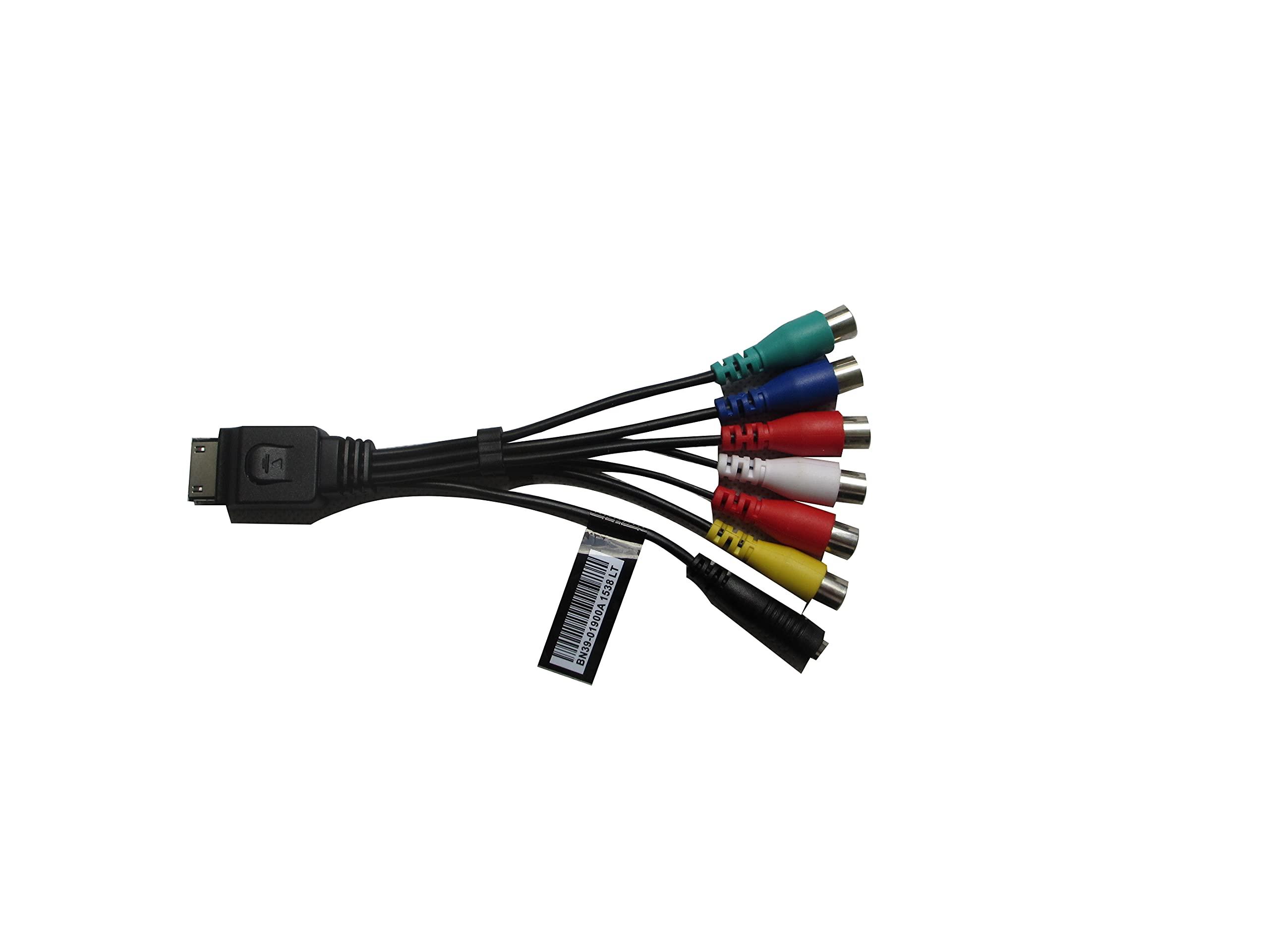 Easytry123 AV Component Adapter Cable for Samsung UA55HU9000RMXL UA55HU9000RXUM UA55HU9000WXXY UA55HU9800JXXZ UN65JS9000KXZL UN65HU9000KXZL UN65HU9000HXPA Deals 4K TV