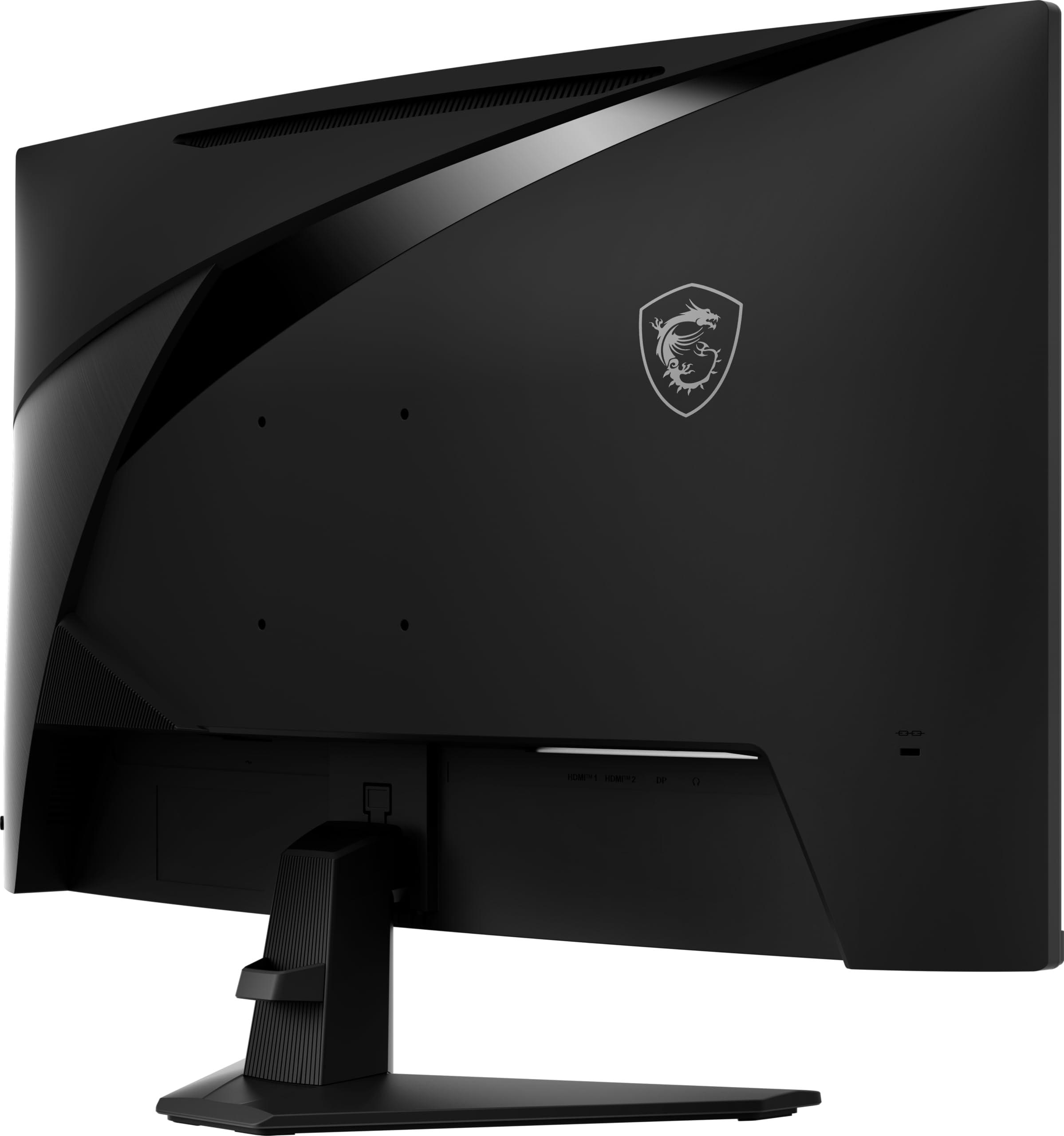 MSI MSI MAG 32CQ6F 31.5-inch IPS 2560 x 1440 (QHD) Computer Monitor, 180Hz, Adaptive-Synch, HDMI, Display Port, VGA Port, VESA Mountable, Tilt, Height Adjustable, Speaker, 0.5ms, Black