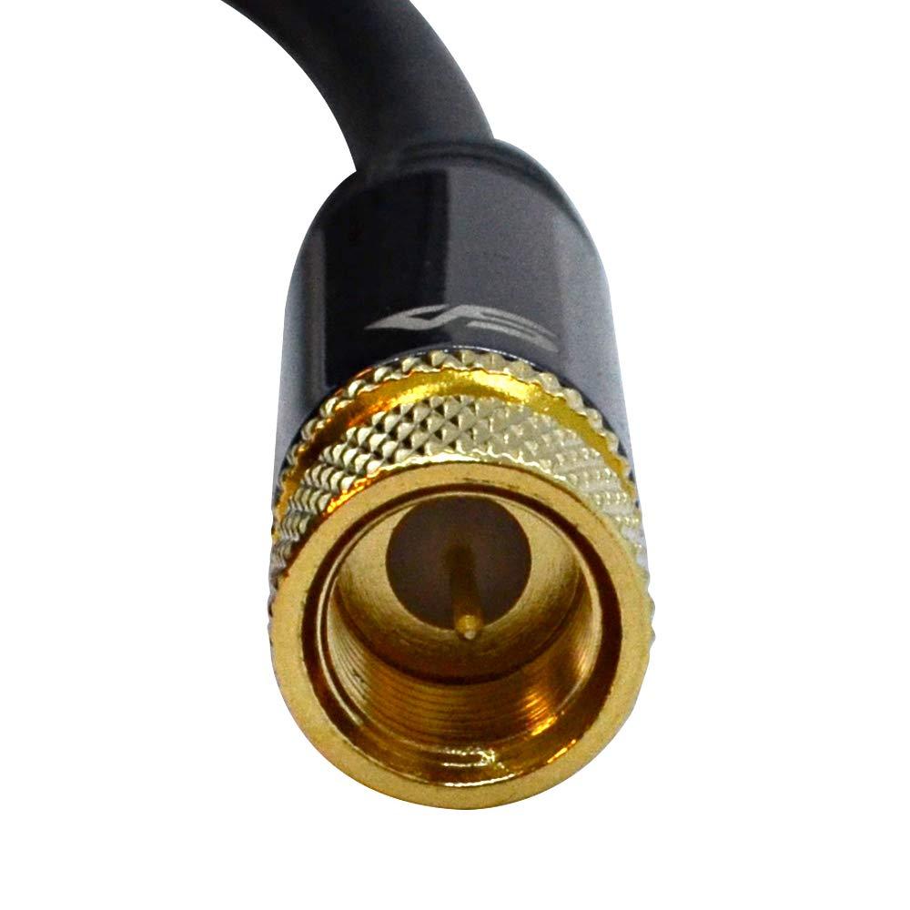 Seismic Audio Seismic Audio - SA-DCAVC01-25 - 25 Foot Digital Audio Video Coaxial Cable - Premium Coax AV Cord - Pro Series OFC for Digital and HD Applications