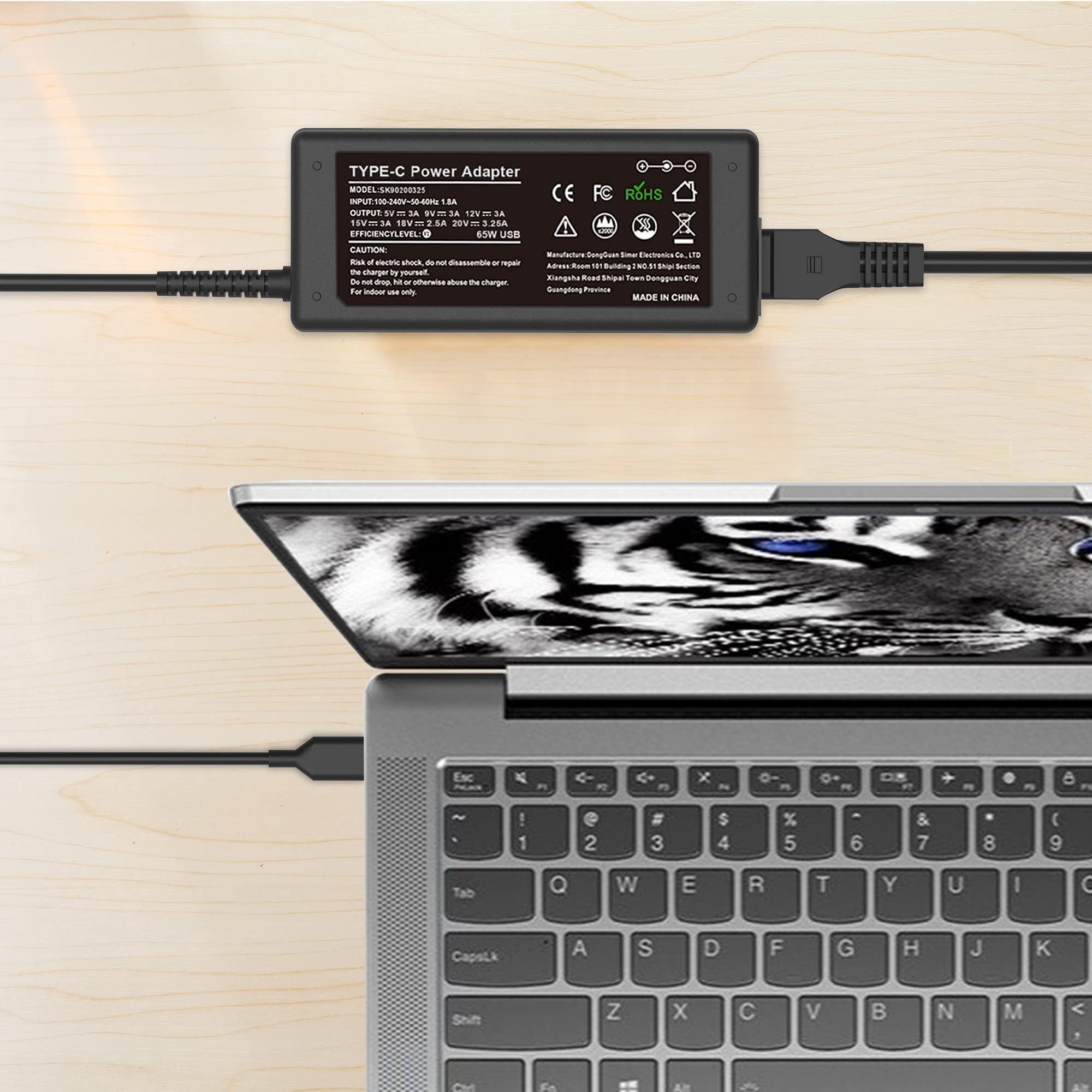 YEOTSMUT Chromebook Charger-45W USB-C Laptop Charger for HP