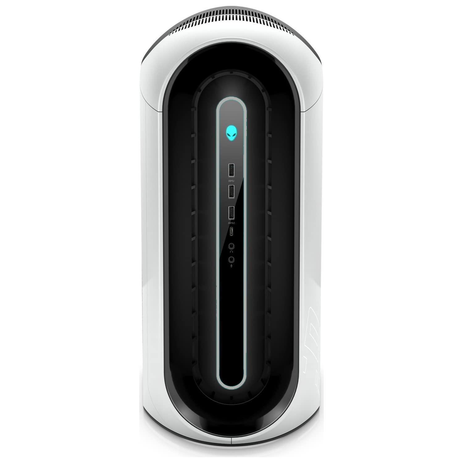 Dell Dell Alienware R10 Gaming Desktop, AMD Ryzen 9 5900 Processor, GeForce RTX 3080, Liquid Cooling, 32GB RAM, 1TB SSD, HDMI, DP, RJ45, Wi-Fi, Wired KB & Mouse, Windows 11 Home, Lunar Light (Renewed)