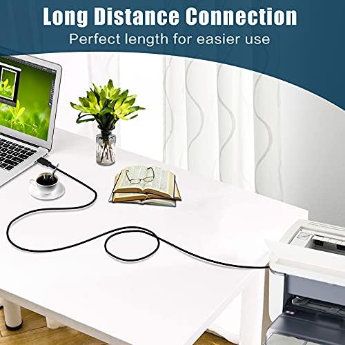 Inovat Inovat Replacement 10FT USB A Male to B Male Cable Cord Data Transfer Host Cable Cord for Yamaha P115 P-115 88-Key Digital Piano