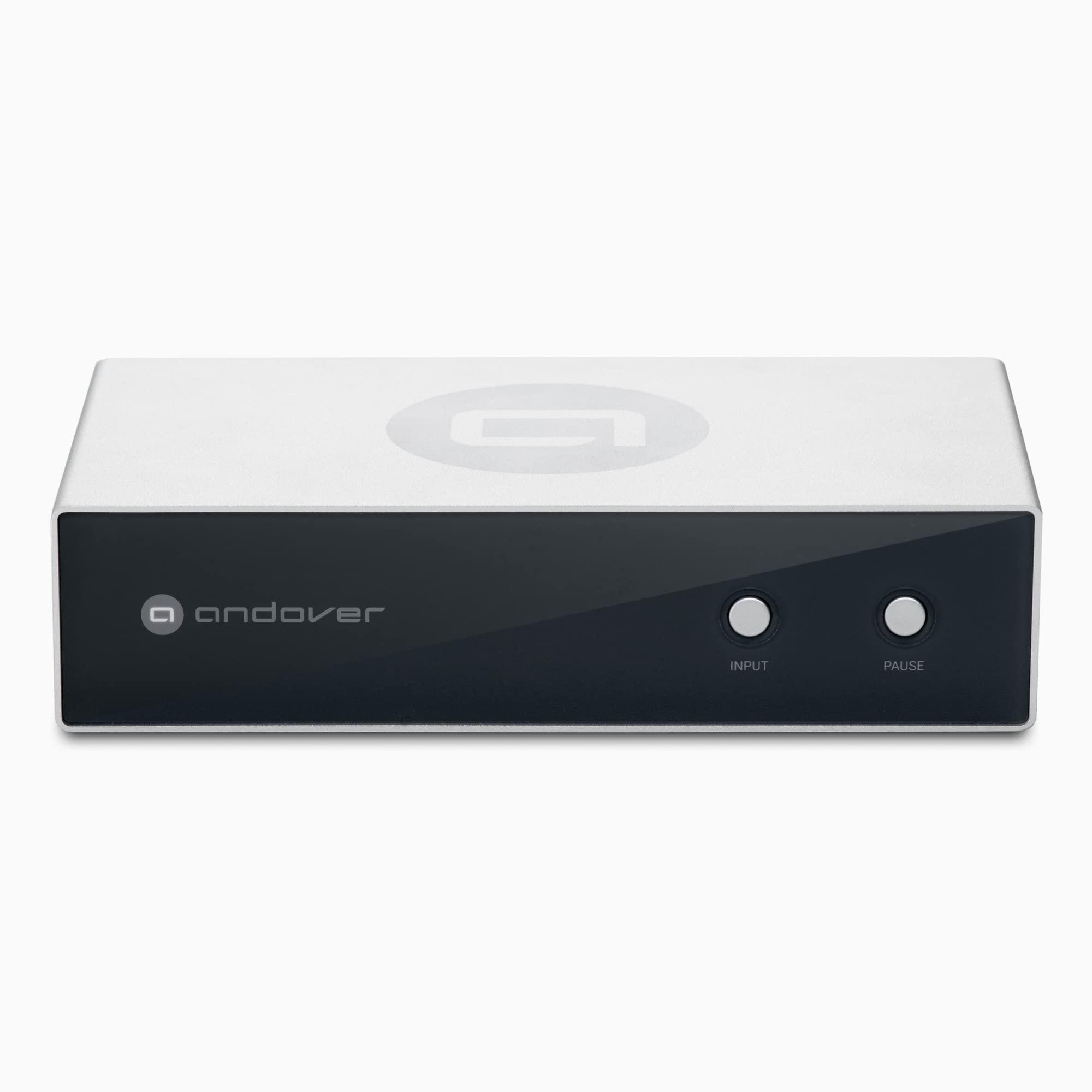 Andover Audio Andover Audio Songbird HR 24/192 Internet Music Streamer - ESS SABRE32 DAC, Delivers to Any Music System with Line Input, Tidal & Internet Radio Streaming - White