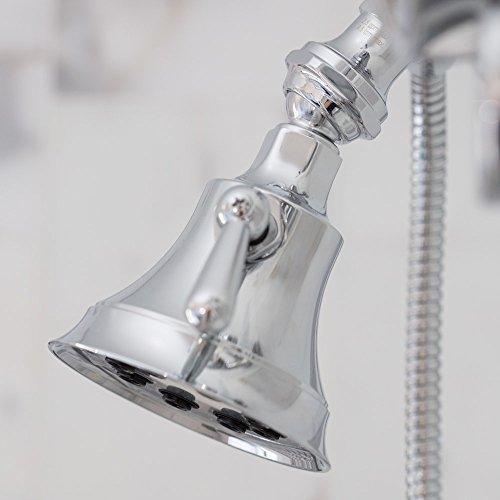 Speakman Speakman Retro S-3015 8-Jet Shower Head, 2.5 GPM, Polished Chrome