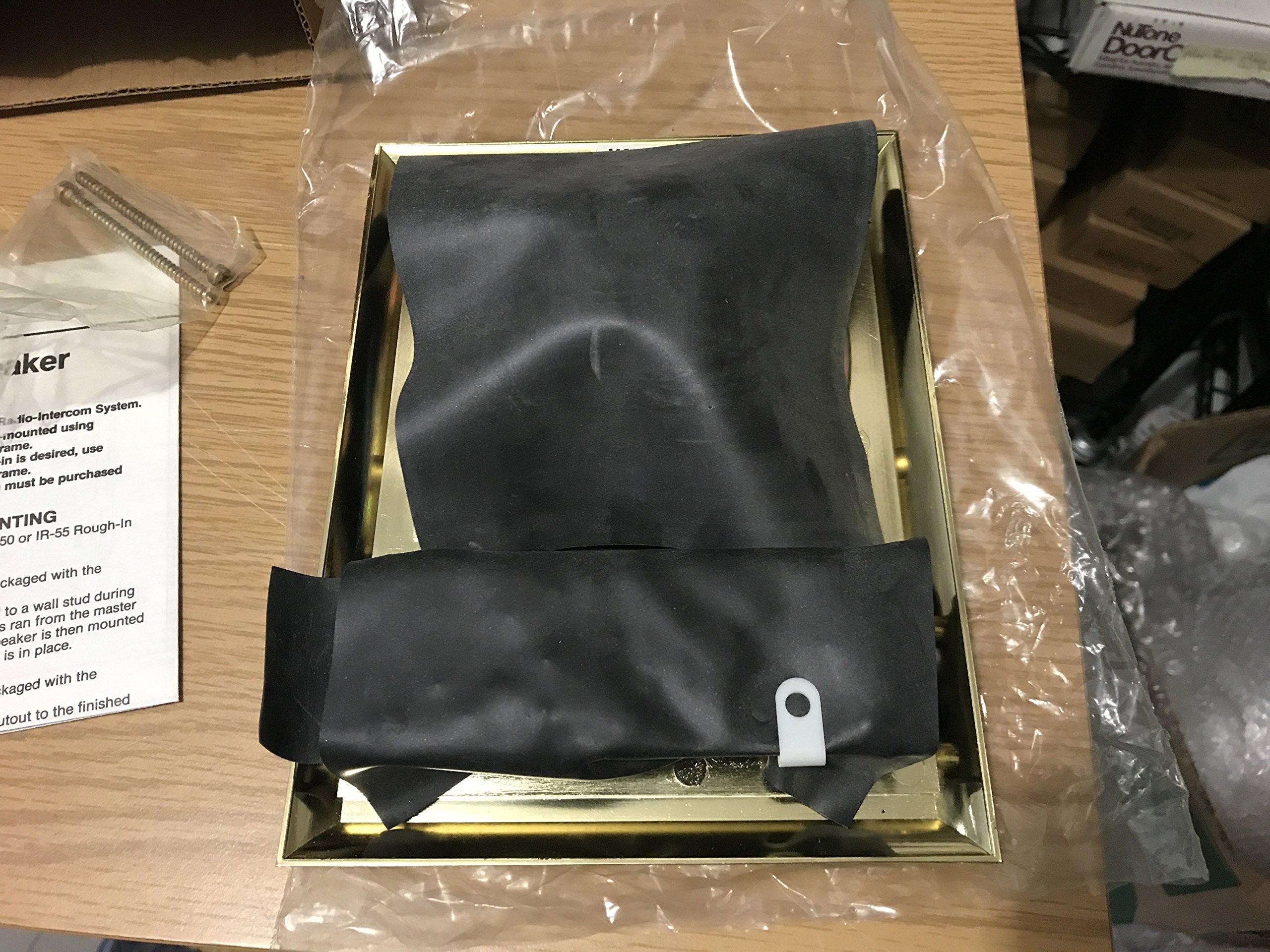 Nutone Nutone IS419PB Polished Brass Intercom Patio Speaker for IM4406, IMA4406, IM4006 Systems