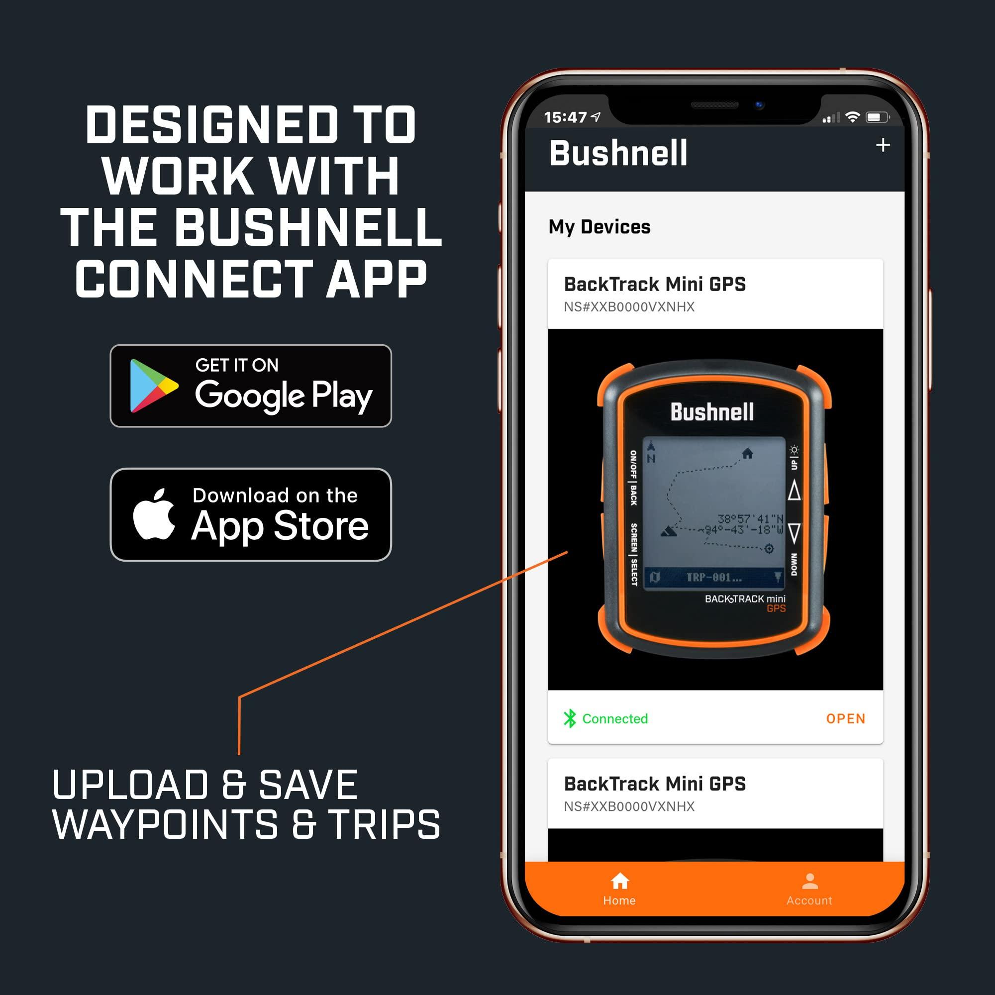 Bushnell Bushnell BackTrack Mini GPS Navigation, Portable Waterproof GPS for Hiking Hunting and Backpacking