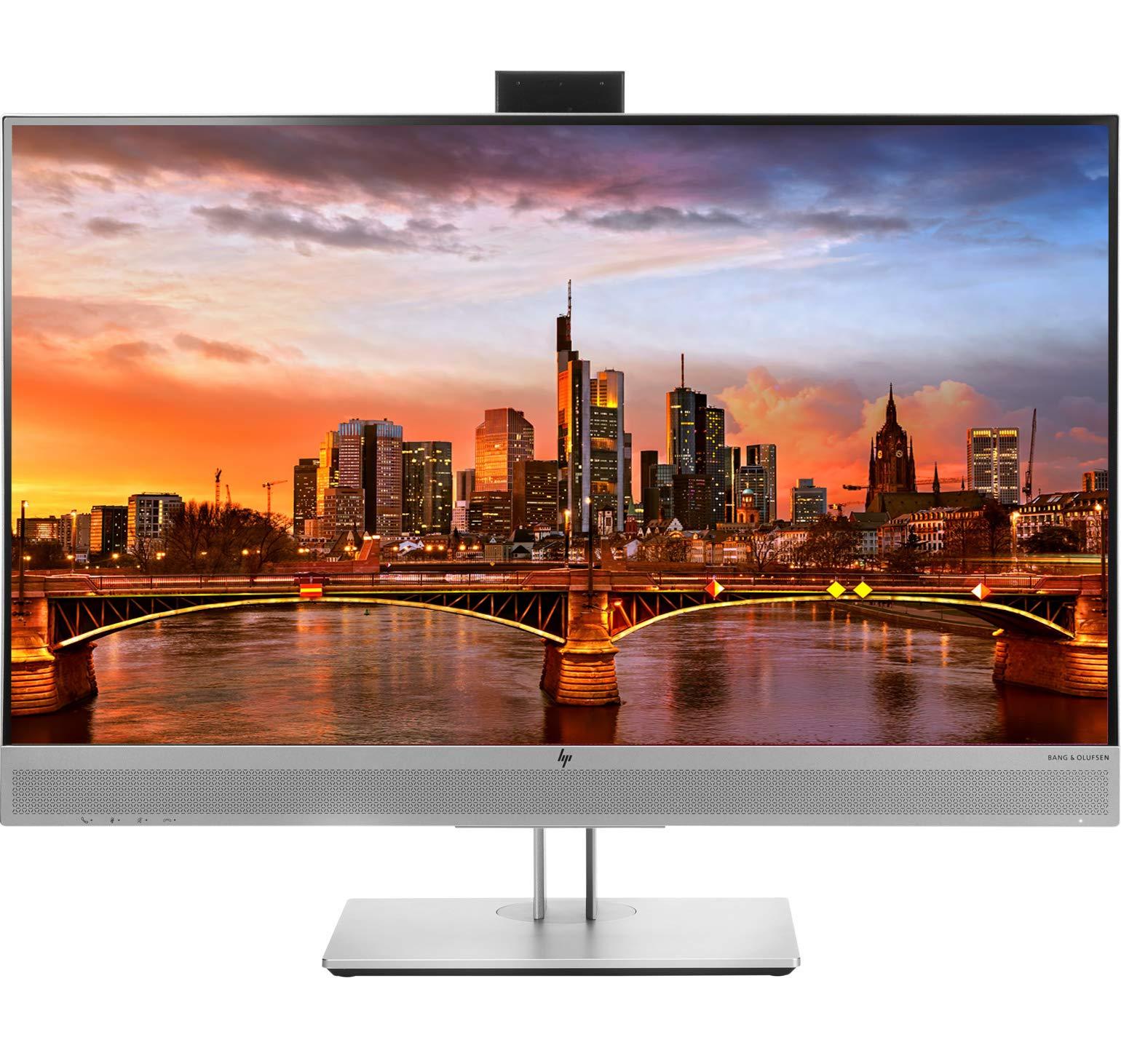 HP HP EliteDisplay E273m 27 Inch LED Backlit IPS Monitor 2-Pack with Built in Speakers and Webcam, FHD 1920 x 1080 (1FH51A8#ABA)