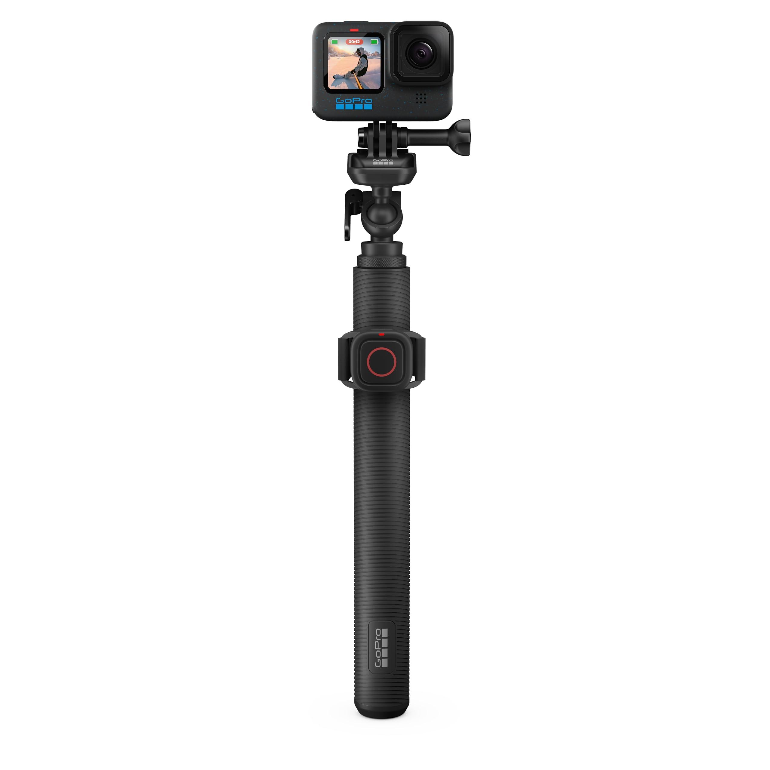 GoPro GoPro Extension Pole (Extends from 10" to 48") + Waterproof Shutter Remote - Official GoPro Accessory