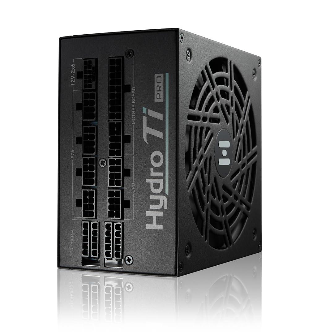 FSP FSP Hydro Ti PRO 1000W Power Supply, 80 Plus Titanium, ATX3.1/PCIe 5.1, Full Modular (HTI-1000M-GEN5)