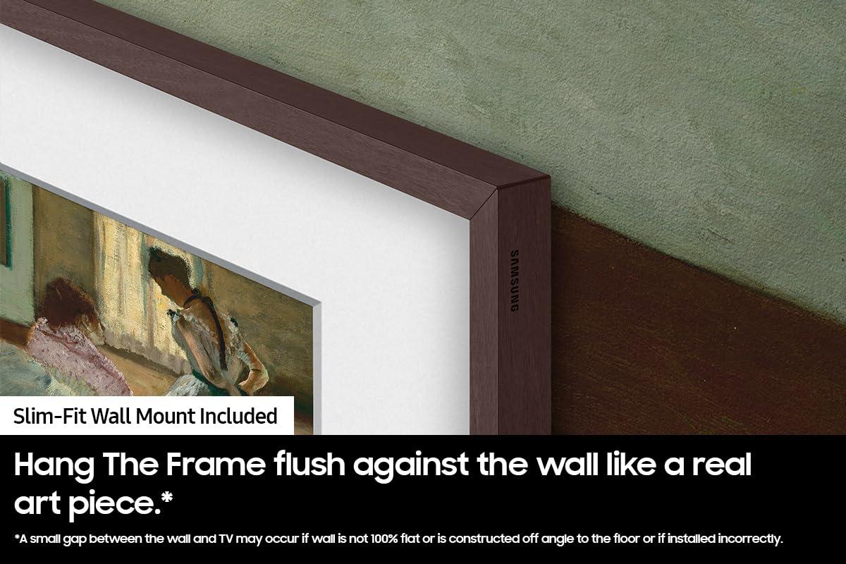 SAMSUNG Samsung QN65LS03DAFXZA 65 Inch The Frame 4K Smart Quantum HDR TV with 2 Year Amber Protection Plan (2024)