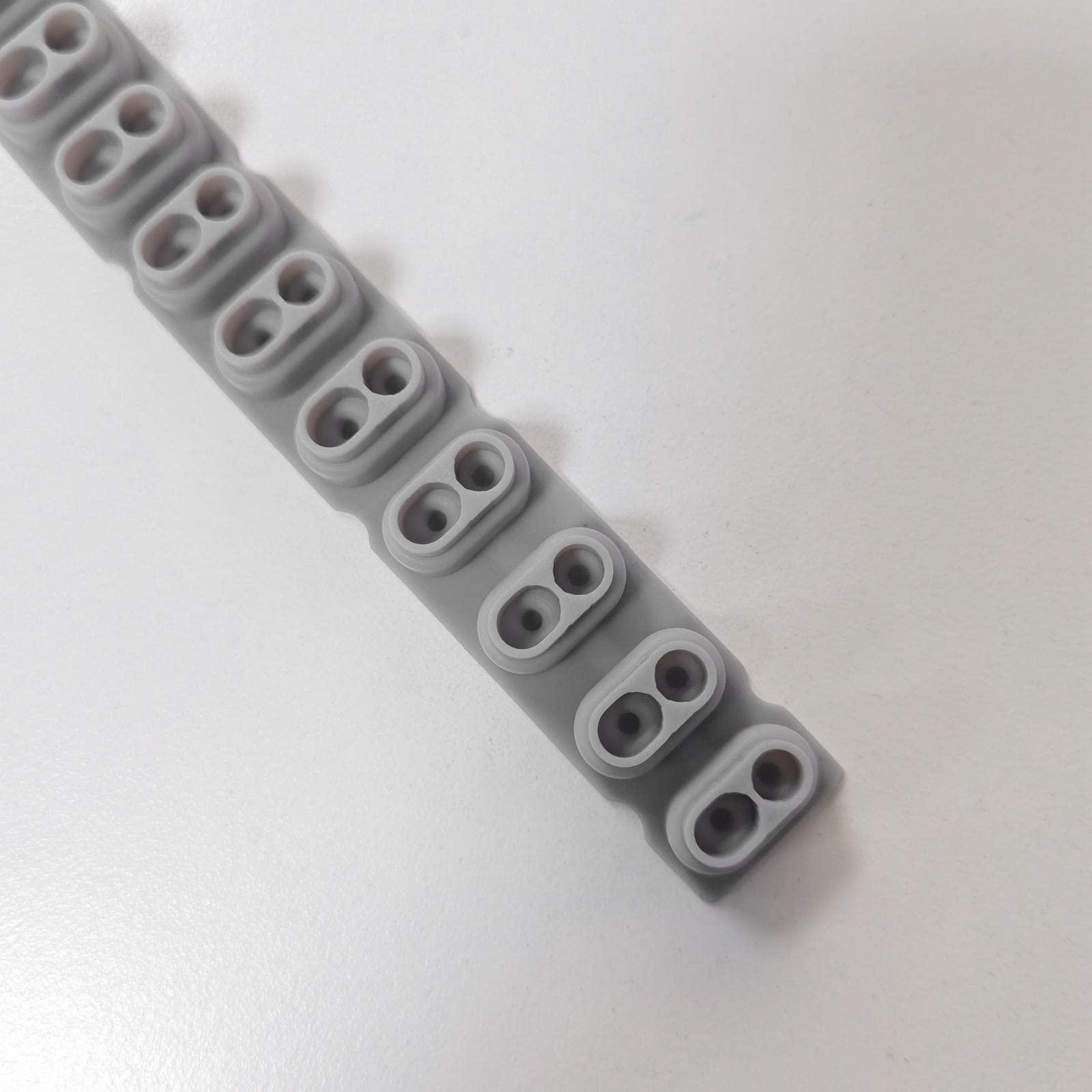 MagiDeal Silicone Conductive Rubber Part Key Contact Strip Buttons Fix Replacemet Contact Pad Keypad Repair for Beginners, 13 keys