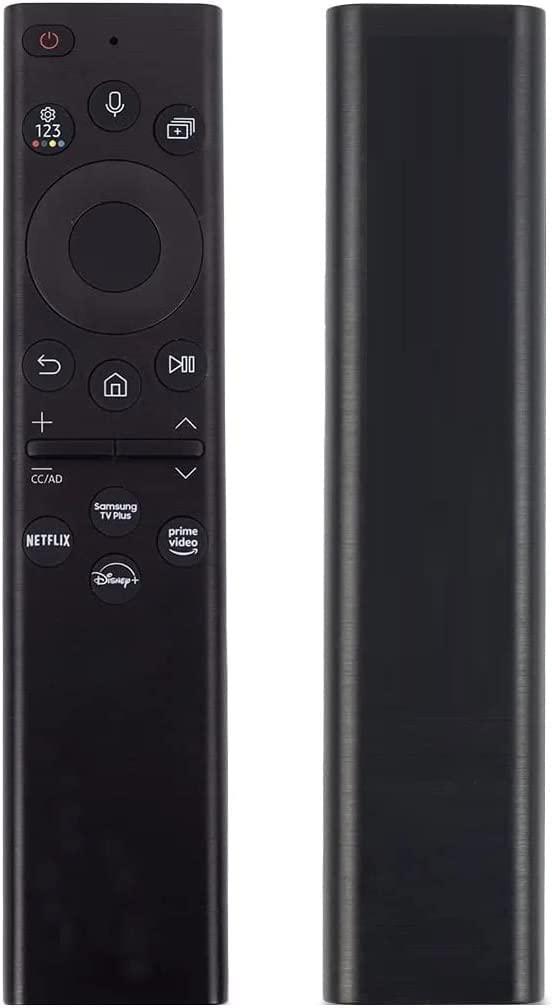 Amtone Replacement Voice Smart TV Remote for Samsung 2021 QLED 4K 8K Series Smart TV Q60A Q70A Q80A QN90A QN800A QN85A The Frame QLED 4K Smart TV Series (BN59-01385A No Solar Version)