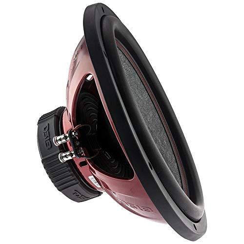 DS18 DS18 GEN-X154D Subwoofer in Black - 4 Layer Black Aluminum Voice Coil, 15", 1,100W Max Power, 500W RMS, Dual 4 Ohms, DVC - Powerful Car Audio Bass Speaker (1 Speaker)