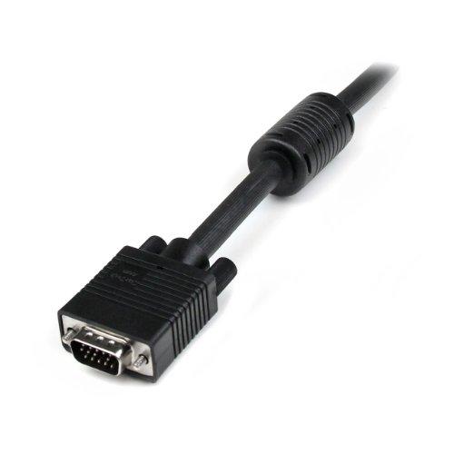 StarTech StarTech.com VGA to VGA Cable - 1 ft - HD15 M/M - Coax High Resolution - Computer Monitor Cable - Video Cable - VGA Monitor Cable (MXT101MMHQ1)