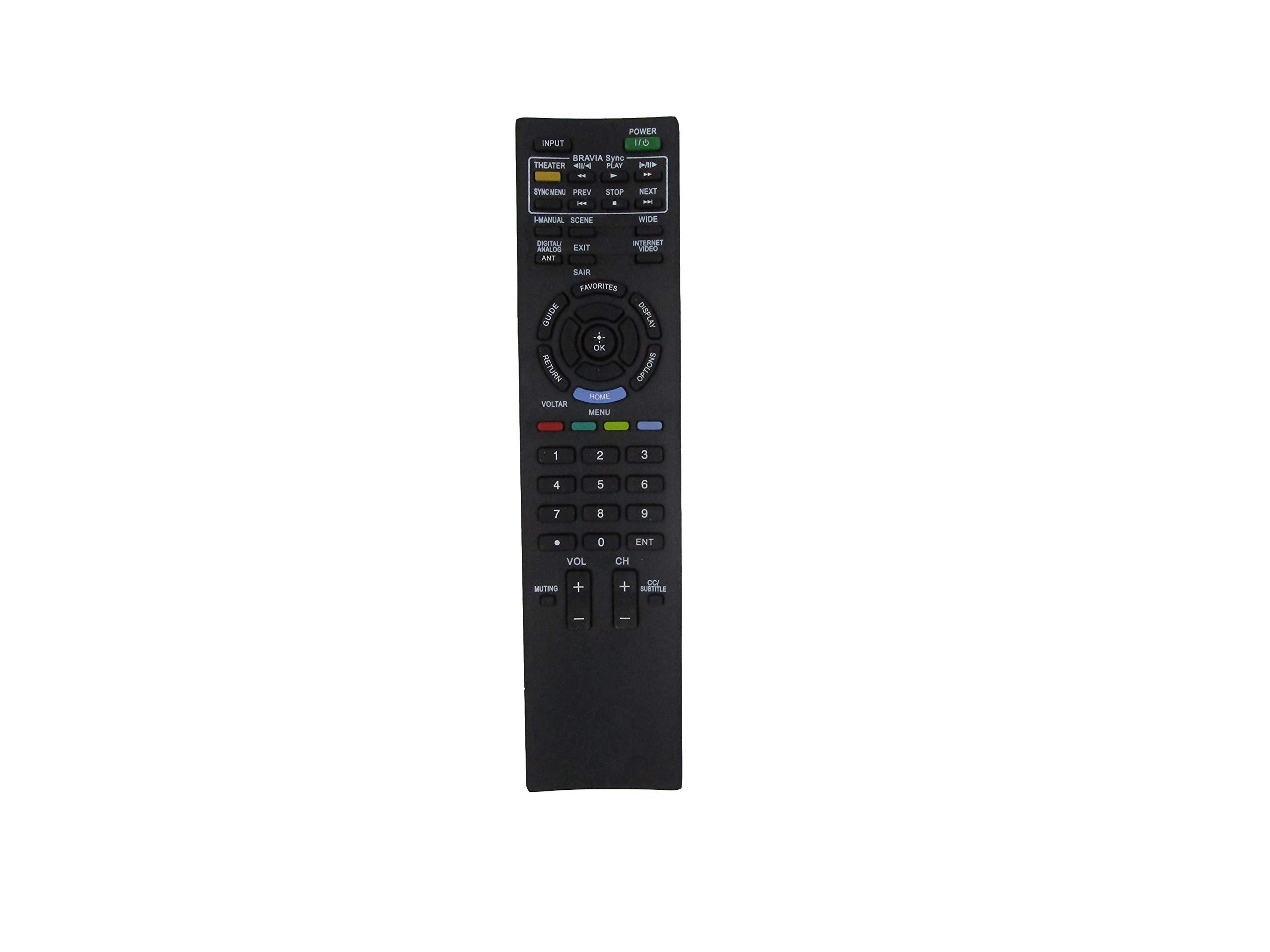 Easytry123 Remote Control for Sony Bravia KDL-40EX713 KDL-46EX713 KDL-55EX713 KDL-40X700 KDL-46X700 KDL-51X700 KDL-32EX715 KDL-32EX717 LCD Digital Colour TV Televisor