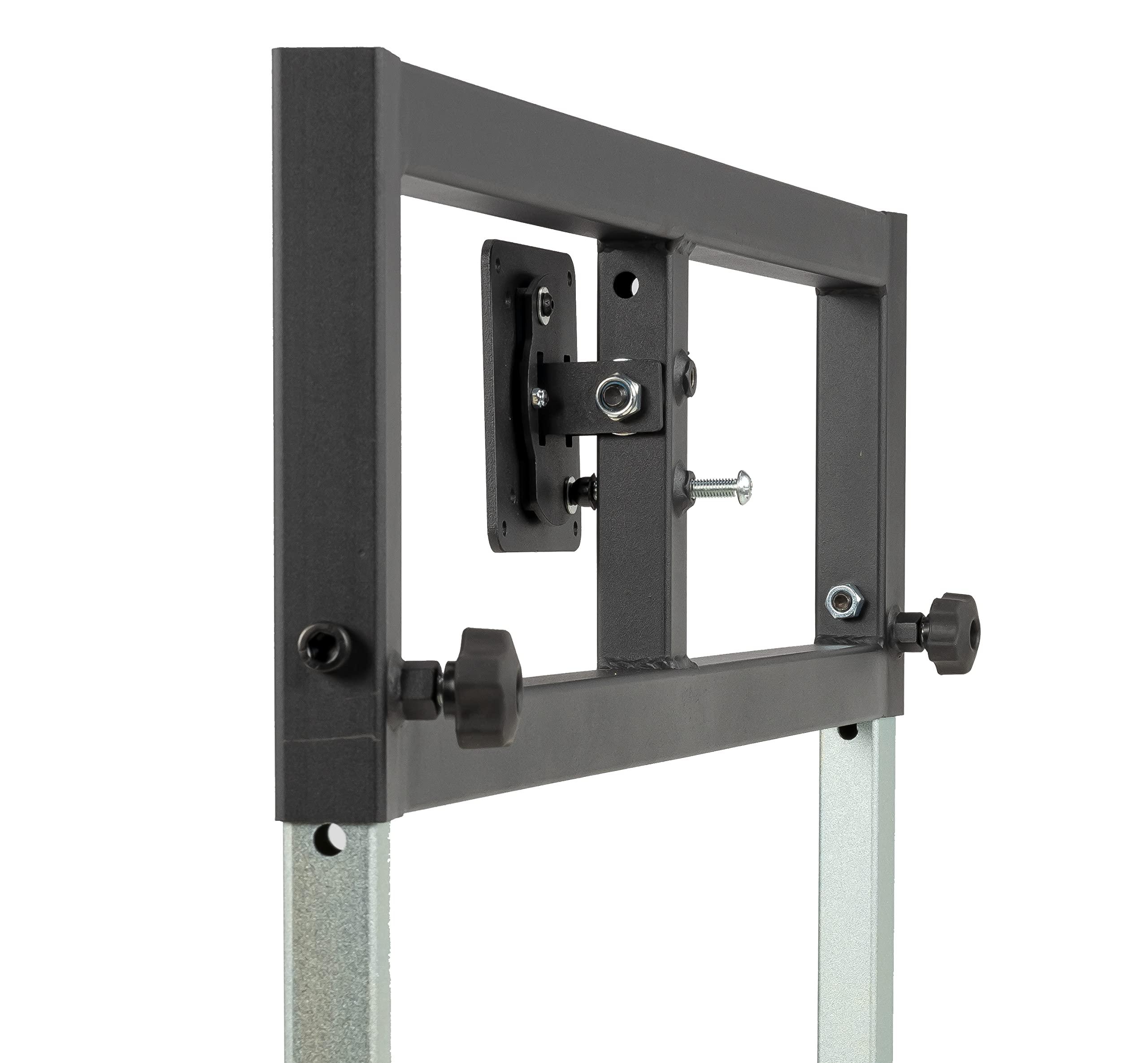 simfab SimFab Monitor Mount Floor Stand for Racing and Flight Simulators | for Monitors up to 100x100mm VESA, 24, 27, 32, 34, 37, 49 Ultra Wide