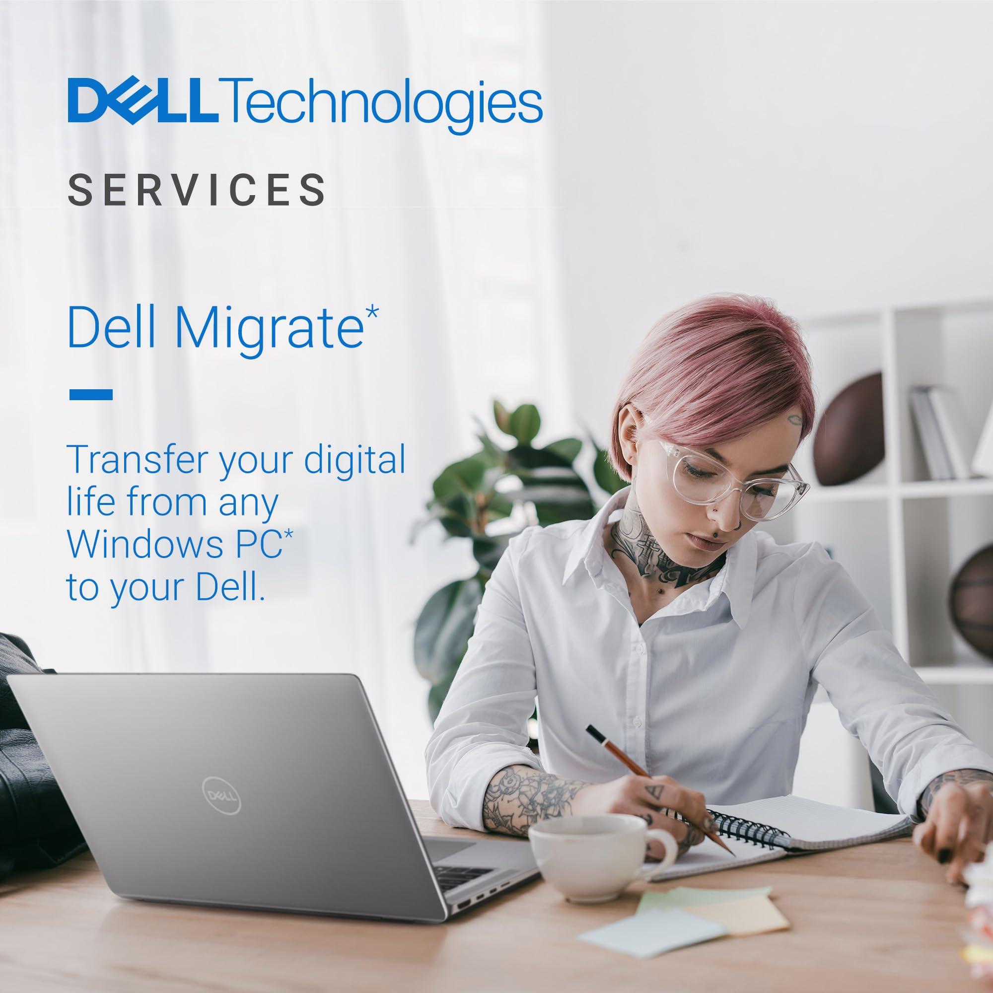 Dell Dell Inspiron 3030 Desktop - Intel Core i7-14700 Processor, 16GB DDR5 RAM, 1TB SSD, Intel UHD 770 Graphics, Windows 11 Pro, Onsite & Migrate Service - Mist Blue