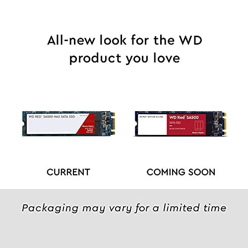 Western Digital Western Digital 500GB WD Red SA500 NAS 3D NAND Internal SSD - SATA III 6 Gb/s, M.2 2280, Up to 560 MB/s - WDS500G1R0B