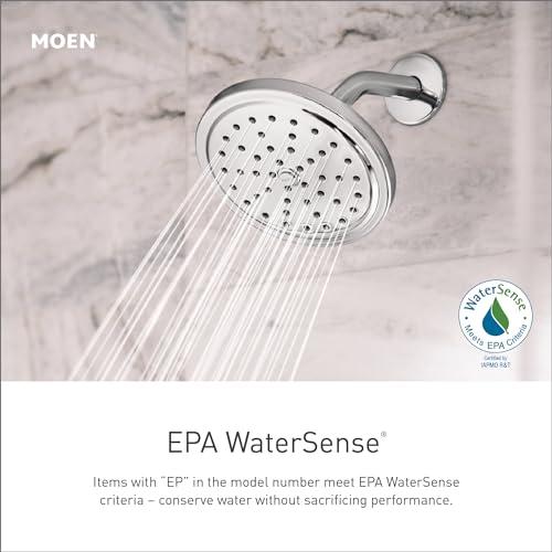 Moen Moen 6399EP Level One-Function Eco-Performance Shower Head, Chrome