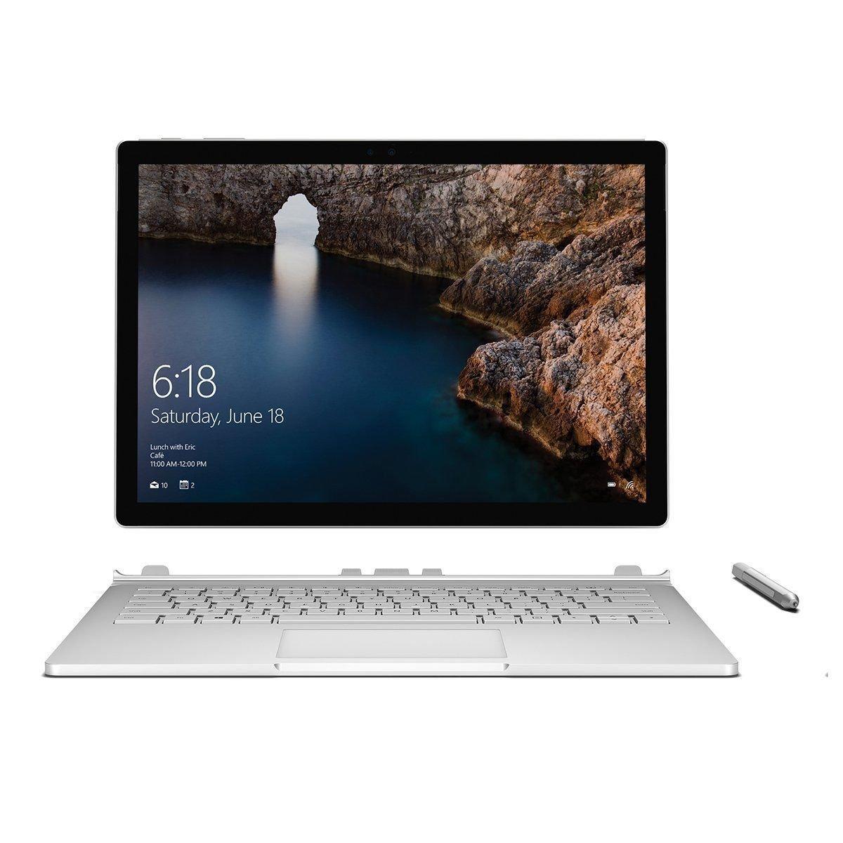 Microsoft Microsoft Surface Book (256 GB, 8 GB RAM, Intel Core i7, NVIDIA GeForce graphics) (Renewed)