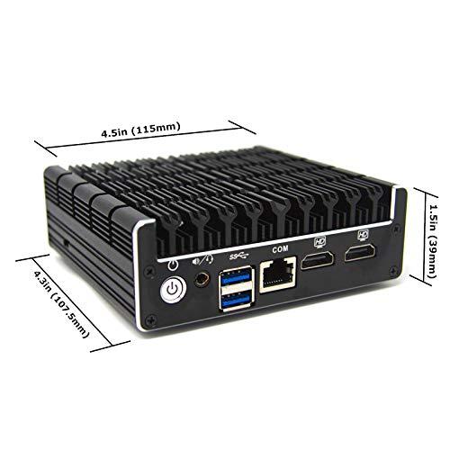 Protectli Protectli Vault FW2B - 2 Port, Firewall Micro Appliance/Mini PC - Intel Dual Core, AES-NI, 8GB RAM, 120GB mSATA SSD
