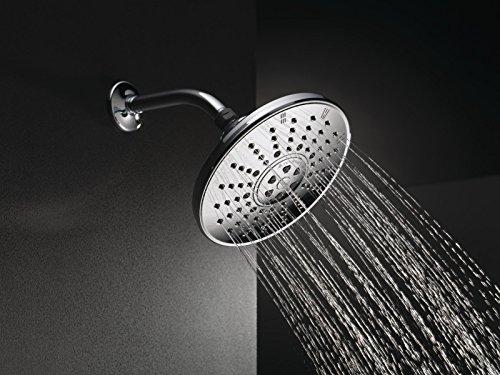 DELTA FAUCET Delta Faucet 3-Spray Touch-Clean Shower Head, Chrome 52680