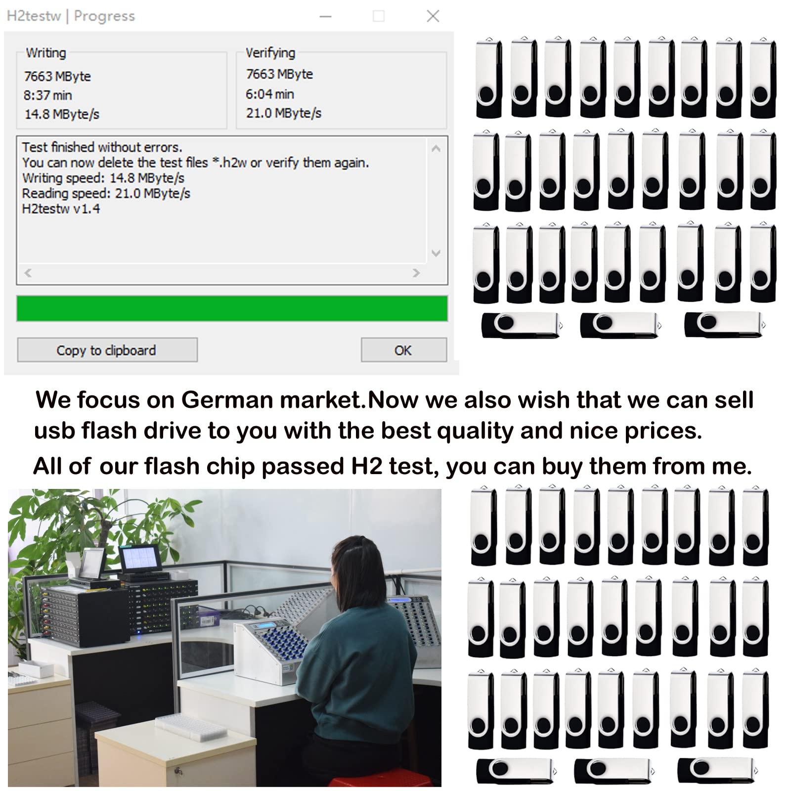 lcwamy lcwamy USB 8GB USB Flash Drive 50 Pack Bulk USB Flash Drives 8GB Thumb Drive 50 Pack USB2.0 Flash Drive 8GB Pen Drive USB Drive Pack 8GB USB Memory Stick (Black, No Logo)