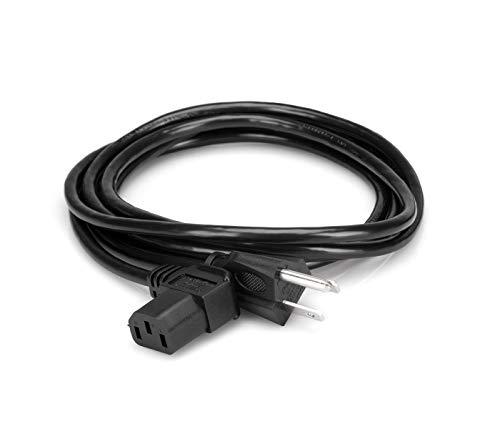HOSA Hosa PWC-141.5R Power Cord IEC C13 - NEMA 5-15P RA 1.5 Feet