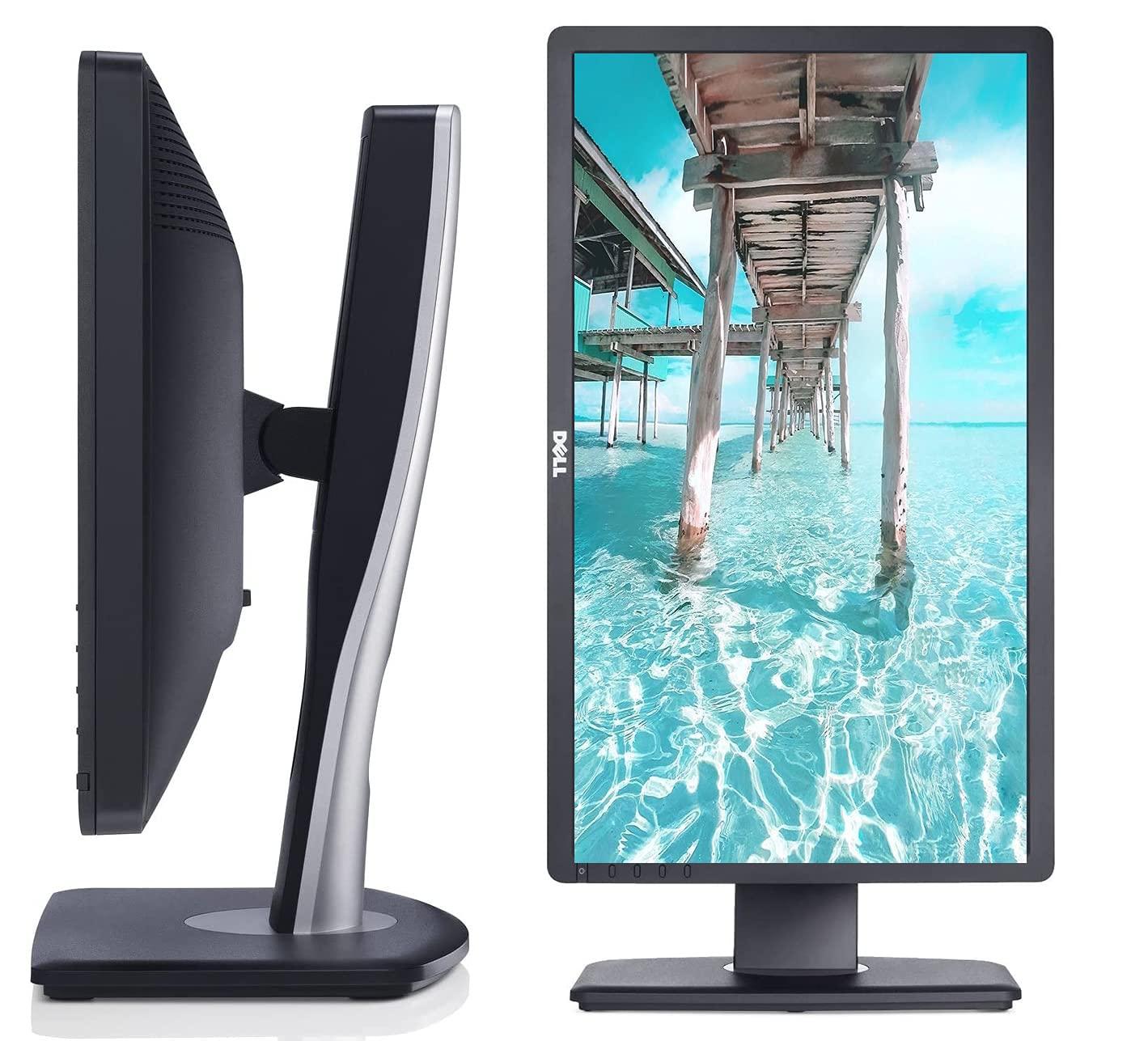 Dell Dell P2212HF Full HD Widescreen 22 inch LED Monitor, 1080p at 60Hz, VGA, DVI, 16.7 Million Colors, 178 Degree Viewing Angle, Built-in USB Hub, HD at 60Hz, 5ms Response time (Renewed)