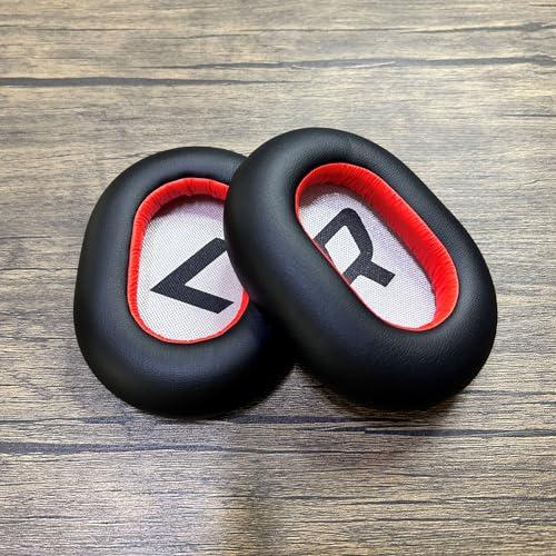 ACCOUTA Professional Replacement Earpads Cushions Compatible with Plantronics Voyager 8200 UC/Backbeat Pro2 Stereo Bluetooth Headphones Ear Pads with Softer Protein Leather/Memory Foam