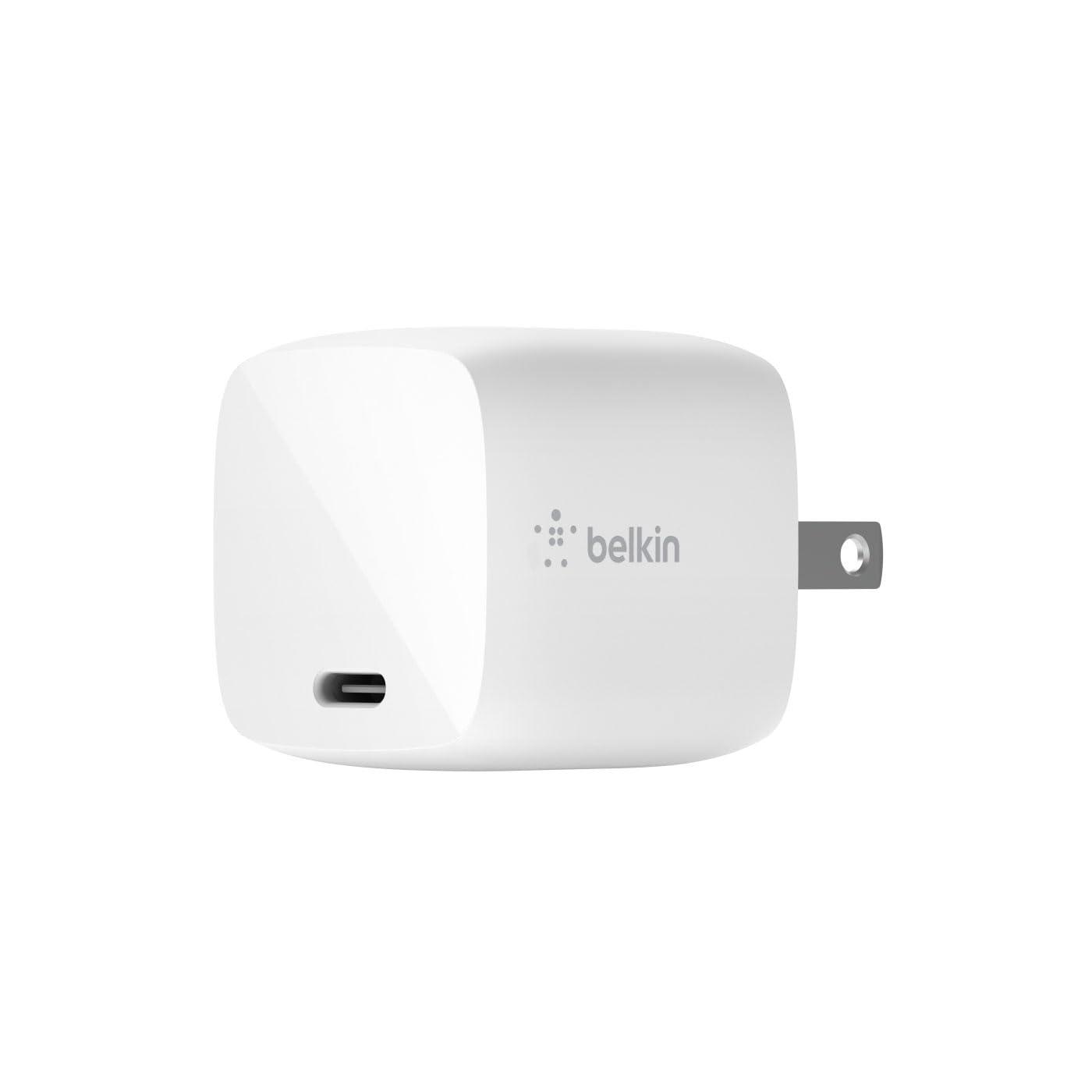 Belkin Belkin 30W USB-C CHRG, GAN, 1M, C-C CBL, WHT