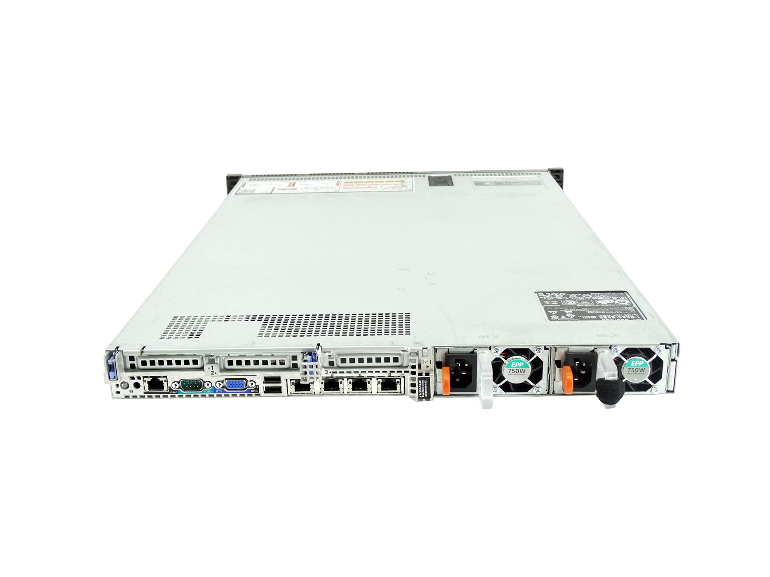 Dell Dell PowerEdge R630 8 Bay SFF 1U Server, 2X Intel Xeon E5-2660 V4 2.0GHz 14C CPU, 64GB (8 x 8GB) DDR4 RDIMM, H730, 8X 1TB SATA Drive, X520/i350, Rail Kit Included, 8x5xNBD 3YR Warranty (Renewed)