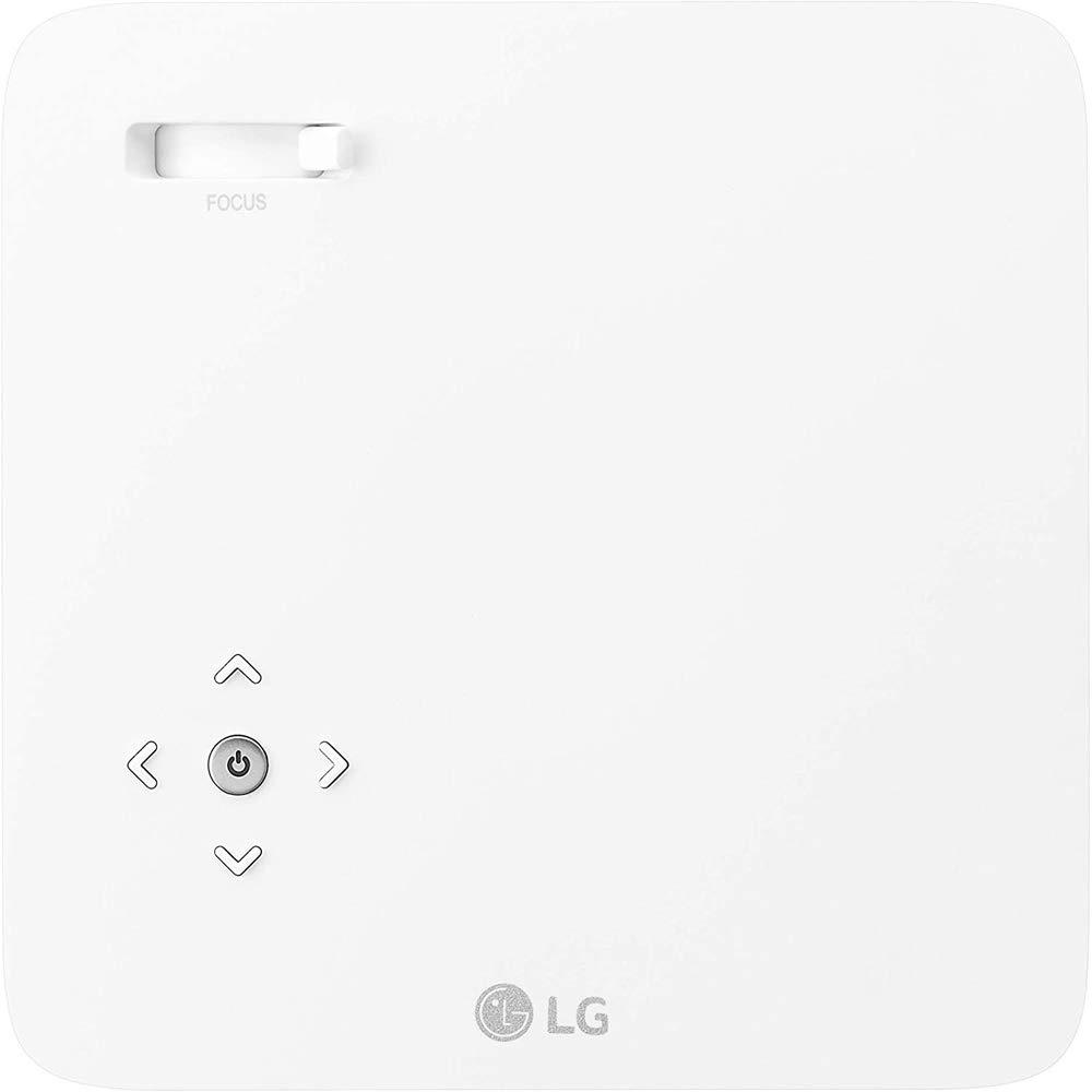 LG LG PH30N CineBeam Portable 250 ANSI Lumens HD LED Projector Bundle With 120\" Minolta 16:9 Indoor-Outdoor Screen