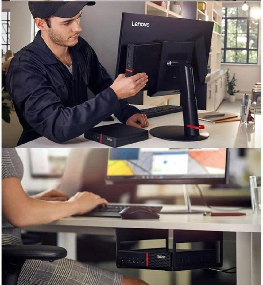 Lenovo Lenovo ThinkCentre M710q Tiny Desktop Computer, 6th Gen Intel Core i3-6100T, 16GB DDR4 RAM, 256GB SSD, DisplayPort, Keyboard and Mouse, WiFi, BT, Windows 10 Pro (Renewed)