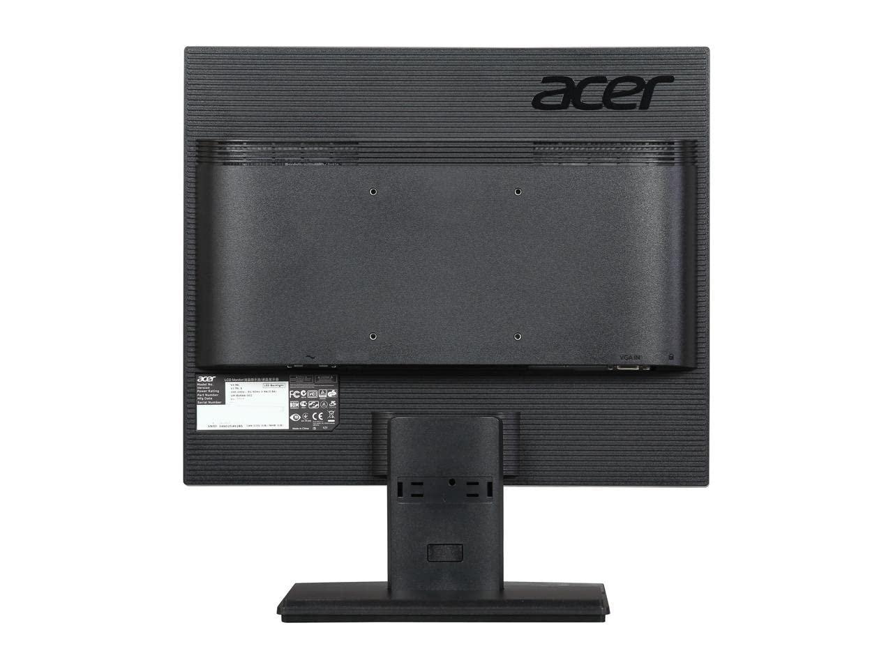 Acer Acer V176L b 17-Inch LCD Display,Black